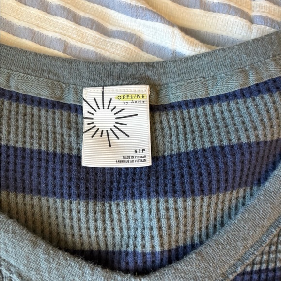 Aerie stripe long sleeve - Picture 2 of 3